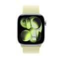 Opaska sportowa w kolorze neonowym żółtym do koperty 46 mm Opaska sportowa w kolorze neonowym żółtym do koperty 46 mm