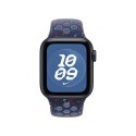Pasek sportowy Nike w kolorze Blue Ribbon do koperty 40 mm - rozmiar S/M