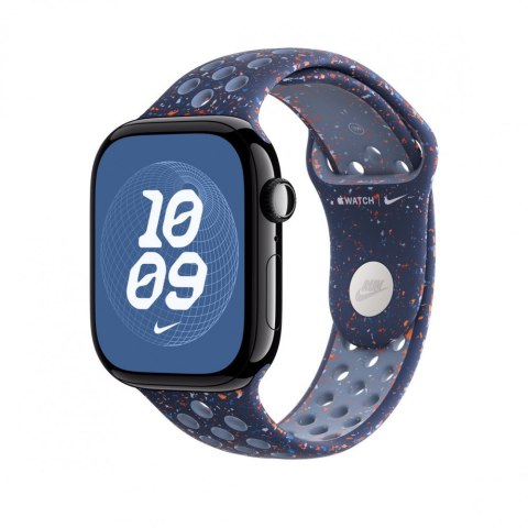 Pasek sportowy Nike w kolorze Blue Ribbon do koperty 46 mm - rozmiar M/L Pasek sportowy Nike w kolorze Blue Ribbon do koperty 46 mm - rozmiar M/L