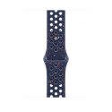 Pasek sportowy Nike w kolorze Blue Ribbon do koperty 46 mm - rozmiar S/M