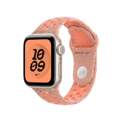 Pasek sportowy Nike w kolorze alpejskiego różu do koperty 40 mm - rozmiar S/M Pasek sportowy Nike w kolorze alpejskiego różu do koperty 40 mm - rozmiar S/M