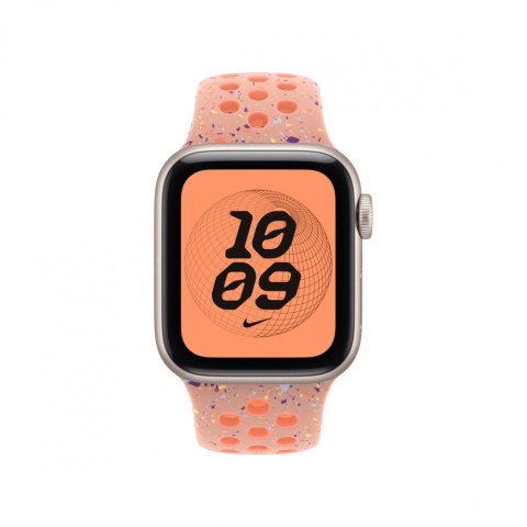 Pasek sportowy Nike w kolorze alpejskiego różu do koperty 40 mm - rozmiar S/M Pasek sportowy Nike w kolorze alpejskiego różu do koperty 40 mm - rozmiar S/M