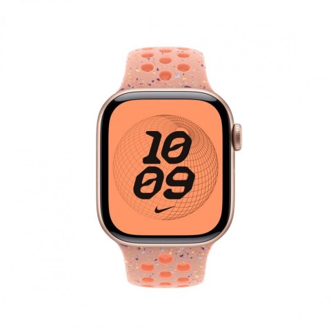 Pasek sportowy Nike w kolorze alpejskiego różu do koperty 42 mm - rozmiar M/L Pasek sportowy Nike w kolorze alpejskiego różu do koperty 42 mm - rozmiar M/L