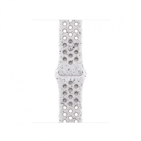 Pasek sportowy Nike w kolorze chmurnym szarym do koperty 42 mm - rozmiar M/L Pasek sportowy Nike w kolorze chmurnym szarym do koperty 42 mm - rozmiar M/L