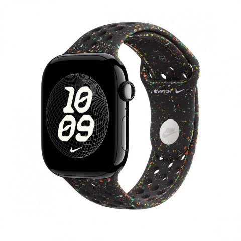 Pasek sportowy Nike w kolorze nocnej czerni do koperty 46 mm - rozmiar M/L Pasek sportowy Nike w kolorze nocnej czerni do koperty 46 mm - rozmiar M/L