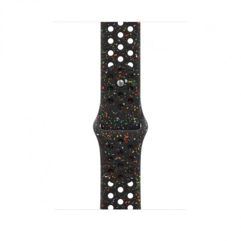 Pasek sportowy Nike w kolorze nocnej czerni do koperty 46 mm - rozmiar S/M