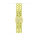 Pasek sportowy Nike w kolorze promiennym zielonożółtym do koperty 46 mm - rozmiar M/L