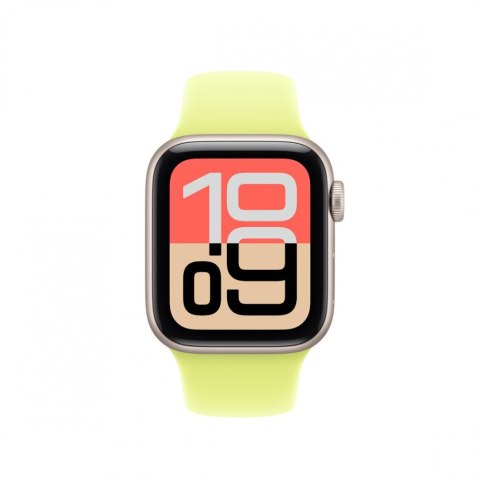 Pasek sportowy w kolorze neonowym żółtym do koperty 40 mm - rozmiar M/L Pasek sportowy w kolorze neonowym żółtym do koperty 40 mm - rozmiar M/L