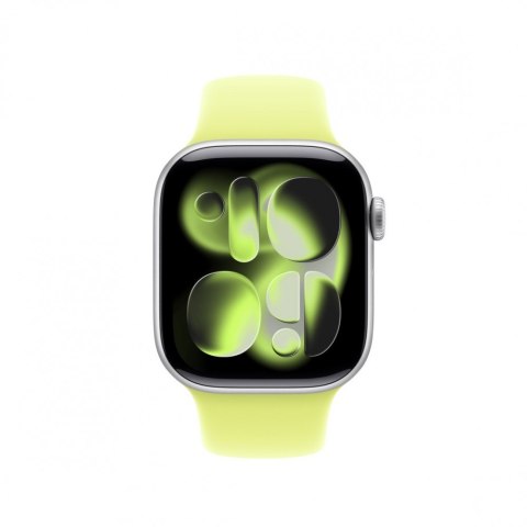 Pasek sportowy w kolorze neonowym żółtym do koperty 42 mm - rozmiar M/L Pasek sportowy w kolorze neonowym żółtym do koperty 42 mm - rozmiar M/L