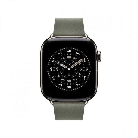 Pasek w kolorze brązowej szałwii z klamrą nowoczesną do koperty 42 mm - rozmiar M Pasek w kolorze brązowej szałwii z klamrą nowoczesną do koperty 42 mm - rozmiar M