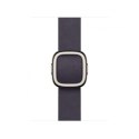 Pasek w kolorze nocnego fioletu z klamrą nowoczesną do koperty 42 mm - rozmiar S