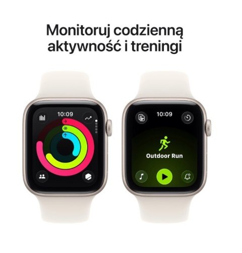 Watch SE 3 GPS koperta 40 mm z aluminium w kolorze księżycowej poświaty, pasek sportowy w kolorze księżycowej poświaty - rozmiar Watch SE 3 GPS koperta 40 mm z aluminium w kolorze księżycowej poświaty, pasek sportowy w kolorze księżycowej poświaty - rozmiar