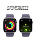 Watch Series 11 GPS+Cellular koperta 42 mm z aluminium w kolorze srebrnym, pasek sportowy w kolorze mlecznego fioletu - rozmiar 