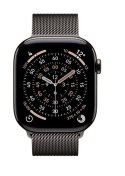 Watch Series 11 GPS + Cellular koperta 42 mm z tytanu w kolorze łupku, bransoleta mediolańska w kolorze łupku