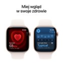 Watch Series 11 GPS, koperta 46 mm z aluminium w kolorze różowego złota, pasek sportowy w kolorze łagodnego różu - rozmiar M/L