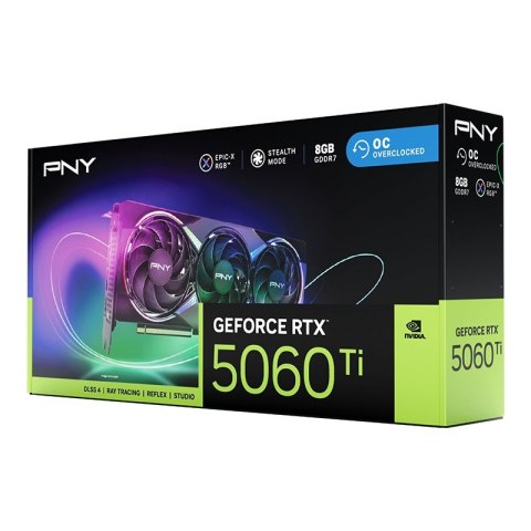 Karta graficzna GeForce RTX5060Ti OC 8G RGB VCG5060T8TFXXPB1-O Karta graficzna GeForce RTX5060Ti OC 8G RGB VCG5060T8TFXXPB1-O