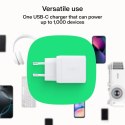 Ładowarka sieciowa 30W 1xUSB-C 1xUSB-A biała Ładowarka sieciowa 30W 1xUSB-C 1xUSB-A biała