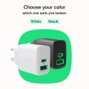 Ładowarka sieciowa 30W 1xUSB-C 1xUSB-A biała Ładowarka sieciowa 30W 1xUSB-C 1xUSB-A biała