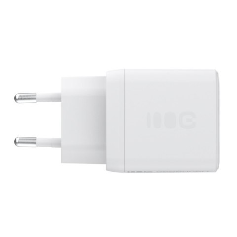 Ładowarka sieciowa 30W 1xUSB-C 1xUSB-A biała Ładowarka sieciowa 30W 1xUSB-C 1xUSB-A biała