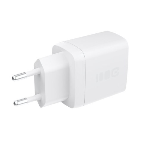 Ładowarka sieciowa 30W 1xUSB-C 1xUSB-A biała Ładowarka sieciowa 30W 1xUSB-C 1xUSB-A biała