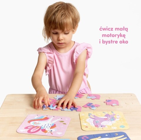 Puzzle - Baśniowe jednorożce Puzzle - Baśniowe jednorożce