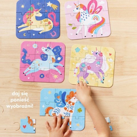 Puzzle - Baśniowe jednorożce Puzzle - Baśniowe jednorożce