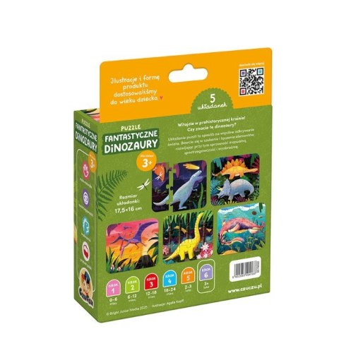 Puzzle - Fantastyczne dinozaury Puzzle - Fantastyczne dinozaury