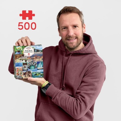Puzzle Puzzlove Polskie uzdrowiska 500 elementów Puzzle Puzzlove Polskie uzdrowiska 500 elementów