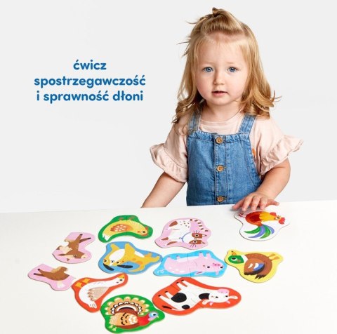Puzzle do pary - Moje zwierzątka Puzzle do pary - Moje zwierzątka