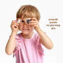 Puzzle zwierzęta małe i duże