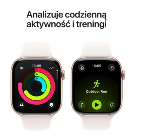 Watch Series 11 GPS+Cellular, koperta 46 mm z aluminium w kolorze różowego złota, pasek sportowy w kolorze łagodnego różu - rozm Watch Series 11 GPS+Cellular, koperta 46 mm z aluminium w kolorze różowego złota, pasek sportowy w kolorze łagodnego różu - rozm