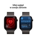 Watch Series 11 GPS + Cellular koperta 46 mm z tytanu w kolorze łupku, bransoleta mediolańska w kolorze łupku M/L