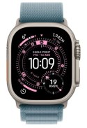 Watch Ultra 3 GPS + Cellular 49mm Koperta 49 mm z tytanu w kolorze naturalnym Opaska Alpine w kolorze jasnoniebieskim - rozmiar