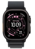 Watch Ultra 3 GPS + Cellular, koperta 49 mm z tytanu w kolorze czarnym, opaska Alpine w kolorze czarnym - rozmiar S