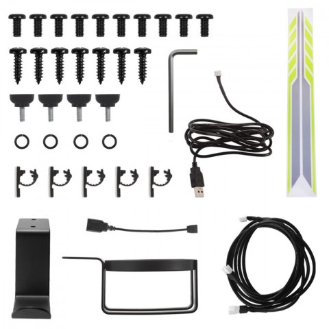 Biurko gamingowe NanoRS 120x60cm LED RS102 Biurko gamingowe NanoRS 120x60cm LED RS102
