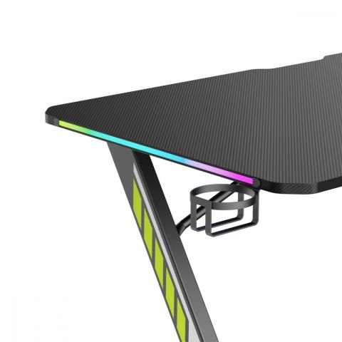 Biurko gamingowe NanoRS 120x60cm LED RS102 Biurko gamingowe NanoRS 120x60cm LED RS102