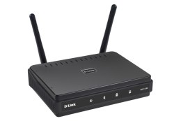 DAP-1360 punkt dostępu WiFi N300 (2.4GHz) 1xLAN 2xRP-SMA (odkręcane) MIMO WDS
