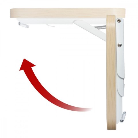 Składana półka 100x20cm MC-129 WD Składana półka 100x20cm MC-129 WD