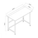 Składane mobilne biurko MC-1250 B blat 100x50 cm, max50 kg Czarne