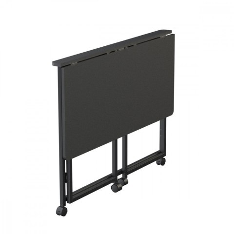 Składane mobilne biurko MC-1250 B blat 100x50 cm, max50 kg Czarne Składane mobilne biurko MC-1250 B blat 100x50 cm, max50 kg Czarne