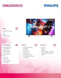 Telewizor 55 cali MINI LED 55MLED920/12