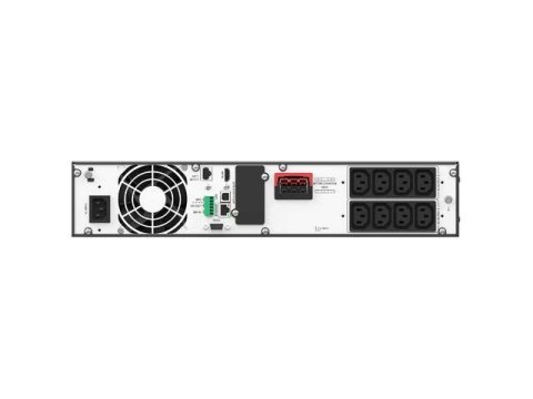 Zasilacz awaryjny On-Line Rack 1000VA 8xIEC C13 USB-B RS-232 LCD 2U Zasilacz awaryjny On-Line Rack 1000VA 8xIEC C13 USB-B RS-232 LCD 2U