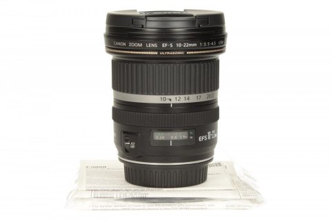 Obiektyw EF-S 10-22mm 3.5-4.5 USM 9518A007 Obiektyw EF-S 10-22mm 3.5-4.5 USM 9518A007