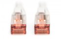 Patch cord S/FTP kat.6 LS0H 3m Szary