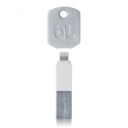 KII klucz ładowarka USB Lightning biała