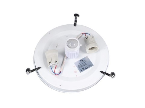 Plafon sufitowy z czujnikiem PIR Energy MCE22 2x40WE27 Plafon sufitowy z czujnikiem PIR Energy MCE22 2x40WE27
