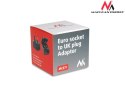 Adapter zasilania UK na gniazdo EU MCE71 Czarny