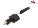 Ładowarka samochodowa 2xUSB, lightning spiralny 1.8m MCE76 5.2A