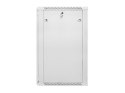 Szafa instalacyjna wisząca 19 22U 600X600mm szara (drzwi szklane)
