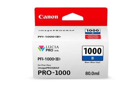 Tusz PFI-1000 BLUE 0555C001 Tusz PFI-1000 BLUE 0555C001